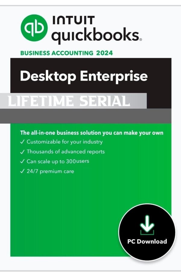 QuickBooks Enterprise 2024 - Lifetime Subscription